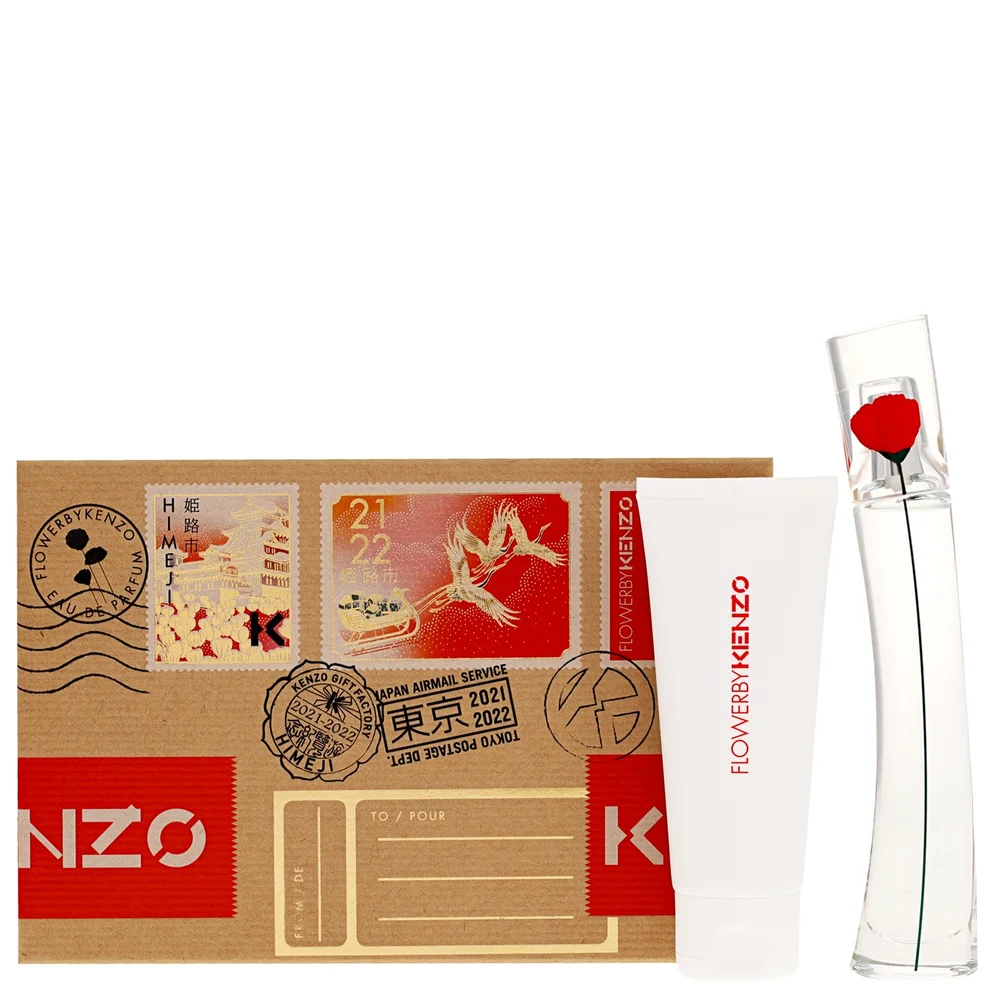 Kenzo Flower by Kenzo Eau de Parfum Spray 30ml Gift Set Image 1