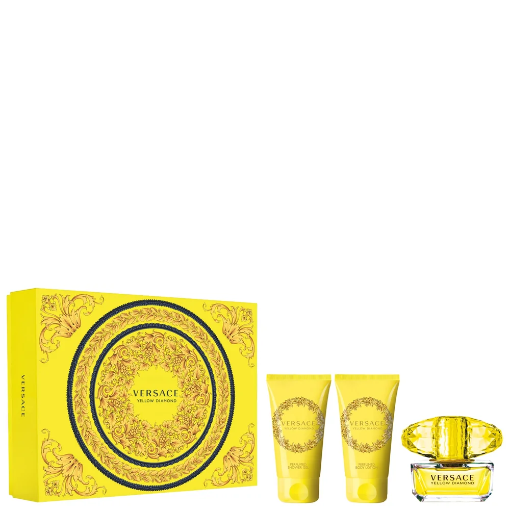 Versace Yellow Diamond Eau de Toilette Spray 50ml Gift Set Image 1