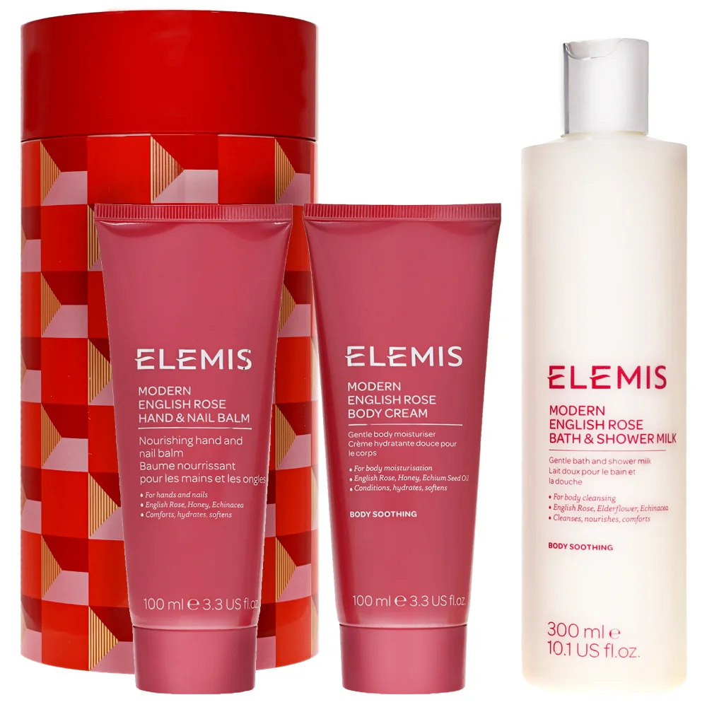 Elemis Gifts & Sets English Rose-Infused Body Trio Image 1