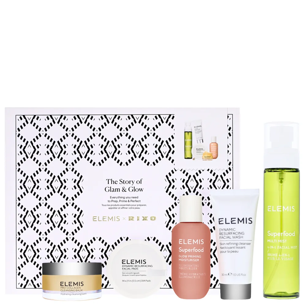 Elemis Christmas 2022 The Story Of Glam & Glow Gift Set Image 1