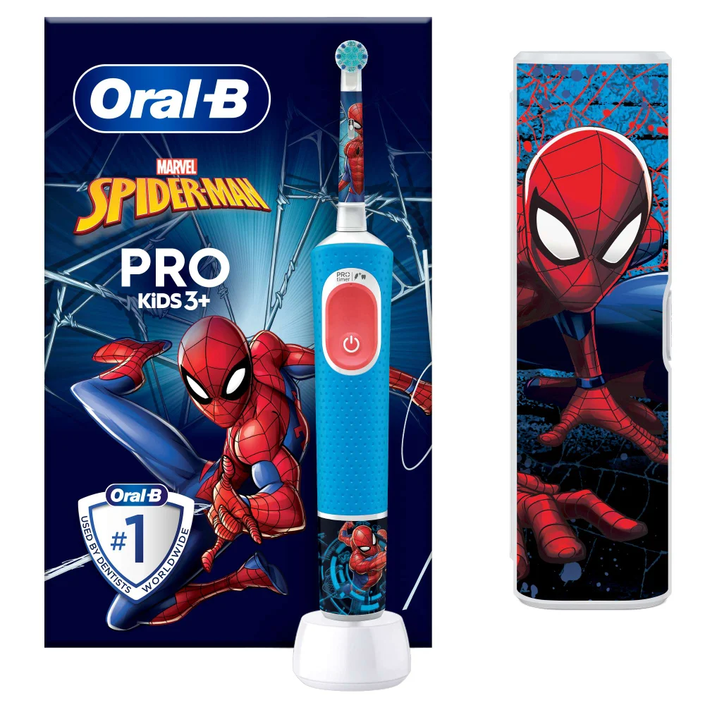 Oral-B Vitality Kids Spider-Man Electric Toothbrush Image 1