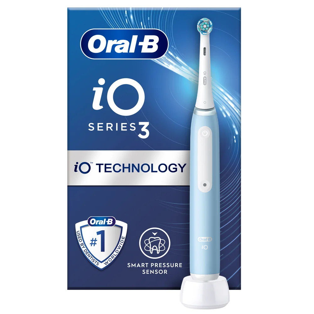 Oral-B iO 3 Blue Electric Toothbrush Image 1