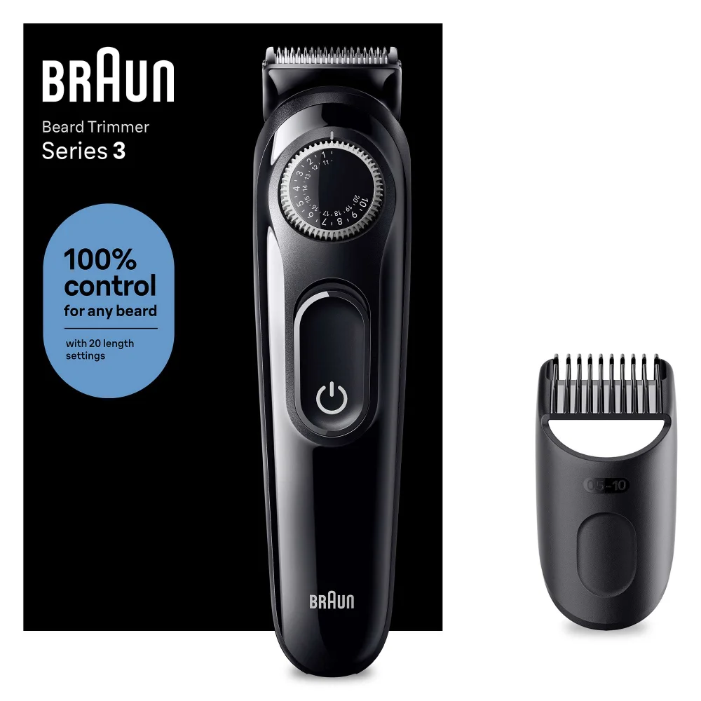 Braun Series Shavers Series 3 Beard Trimmer BT3400 Image 1