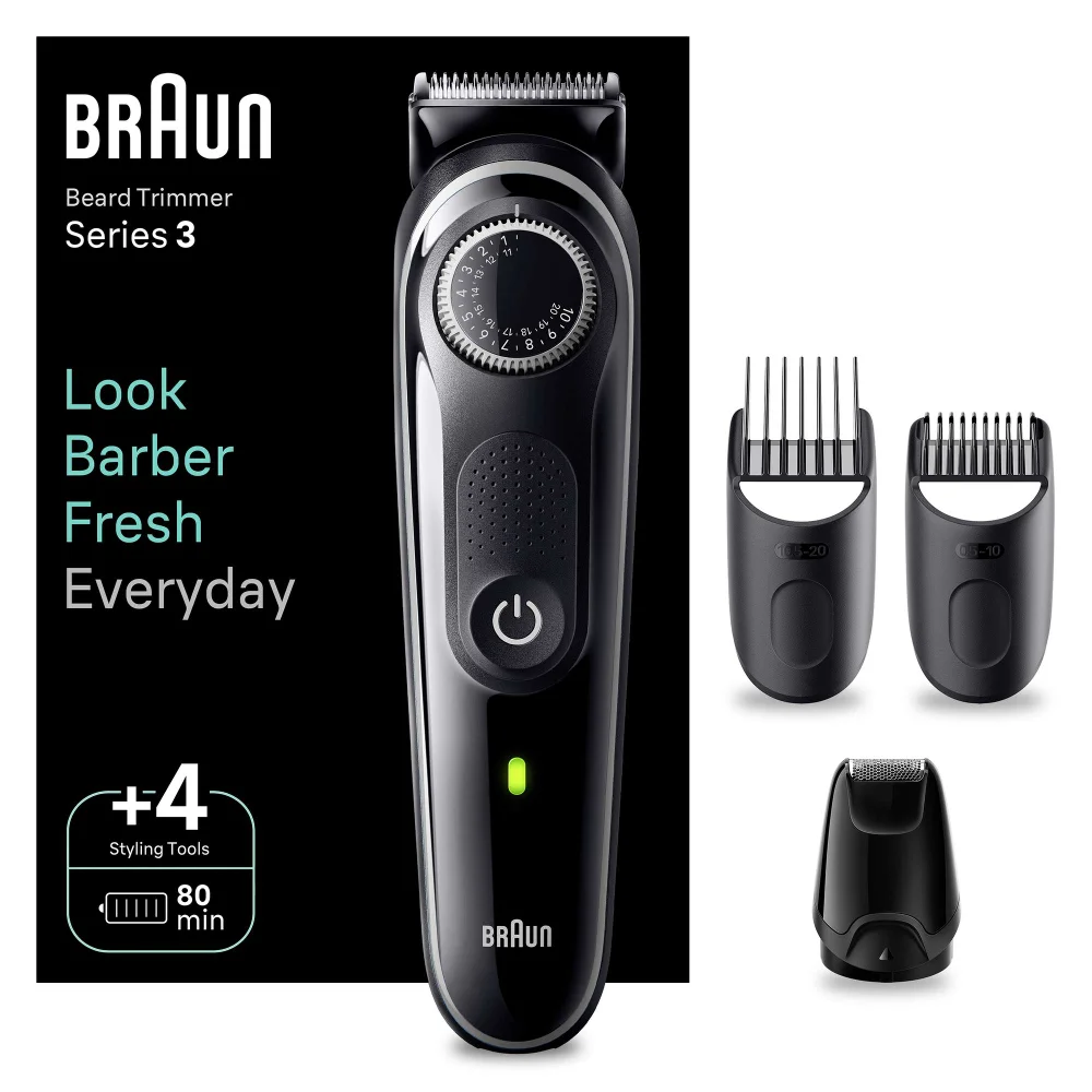 Braun Series Shavers Series 3 Beard Trimmer BT3430 Image 1