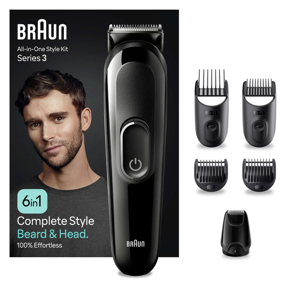 Braun Series Shavers Series 3 MGK3410 All-In-One Style 6-in1 Kit Image 1