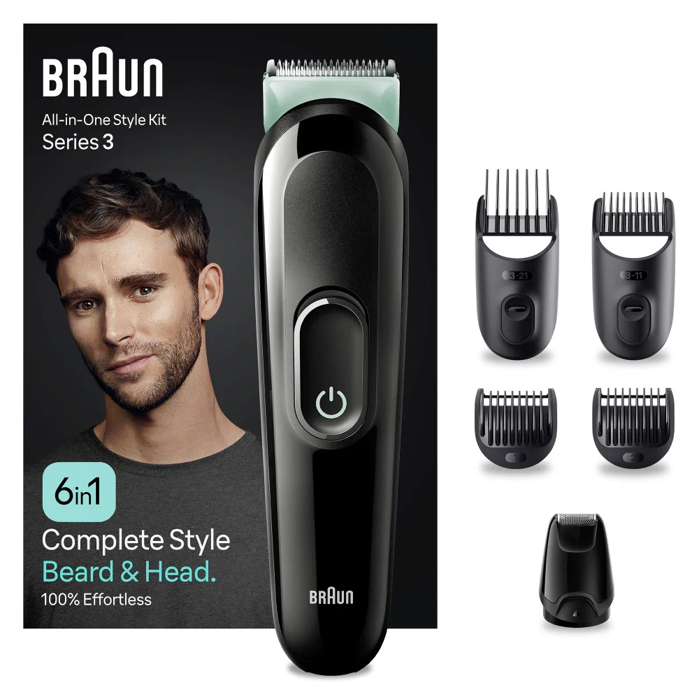 Braun Series Shavers Series 3 MGK3411 All-In-One Style 6-in1 Kit Image 1