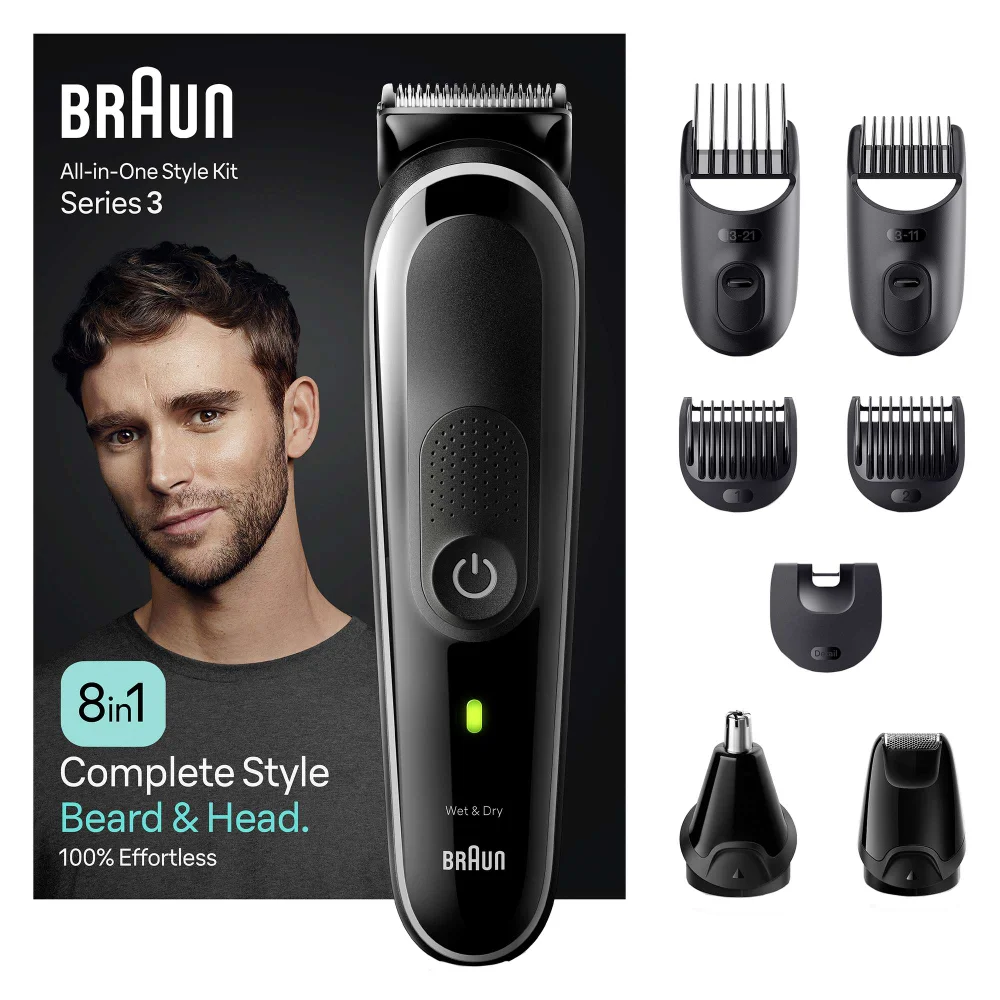 Braun Series Shavers Series 3 MGK3440 All-In-One 8-in1 Kit Image 1