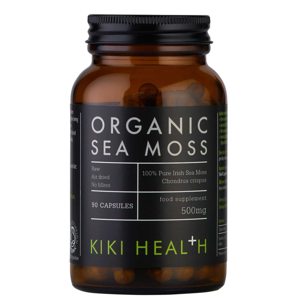 KIKI Health Immune Health Organic Irish Sea Moss 90 Vegicaps Image 1