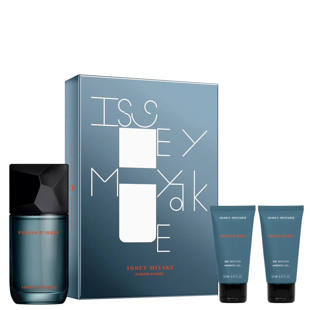 Issey Miyake Fusion d'Issey Eau de Toilette Spray 100ml Gift Set Image 1