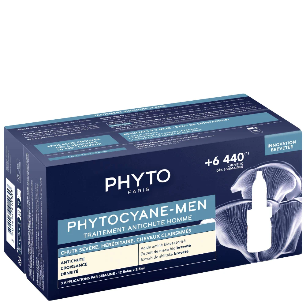 PHYTO PHYTOCYANE Men Treatment 12 x 3.5ml Image 1