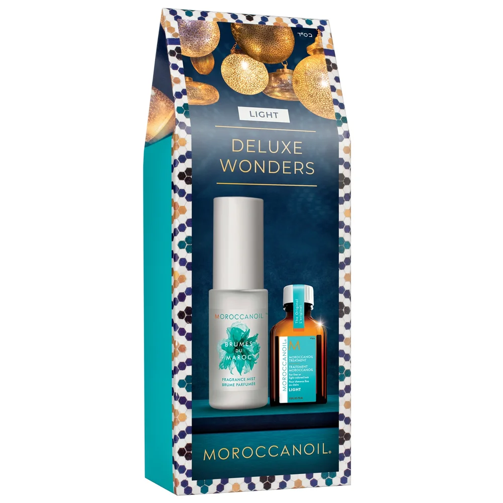 Moroccanoil Gifts & Sets Treatment Light 15ml with Brumes Du Maroc 30ml (Worth £21.70) Image 1