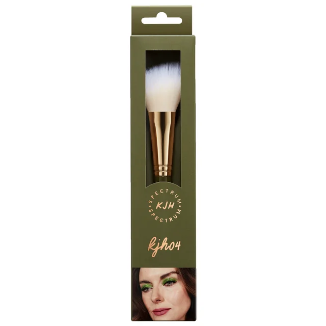 Spectrum Katie Jane Hughes 04 Pro Duo Fibre Angled Foundation Makeup Brush