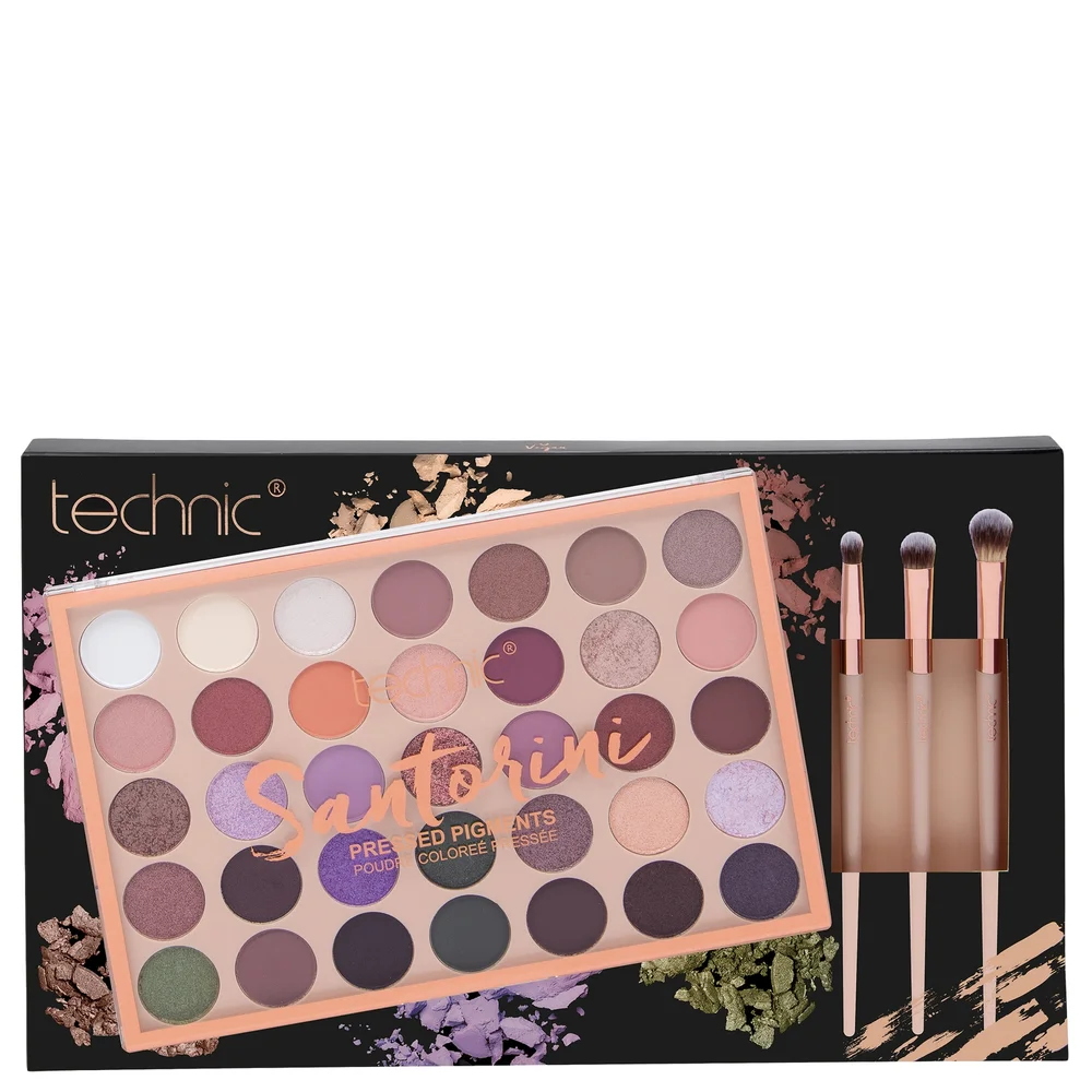 technic Gift Sets Santorini Palette & Brush Set Image 1