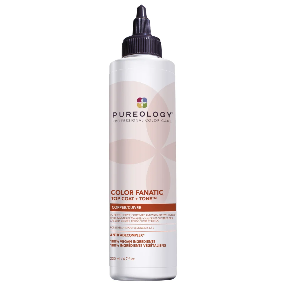Pureology Color Fanatic Top Coat + Tone Glaze Copper 200ml Image 1