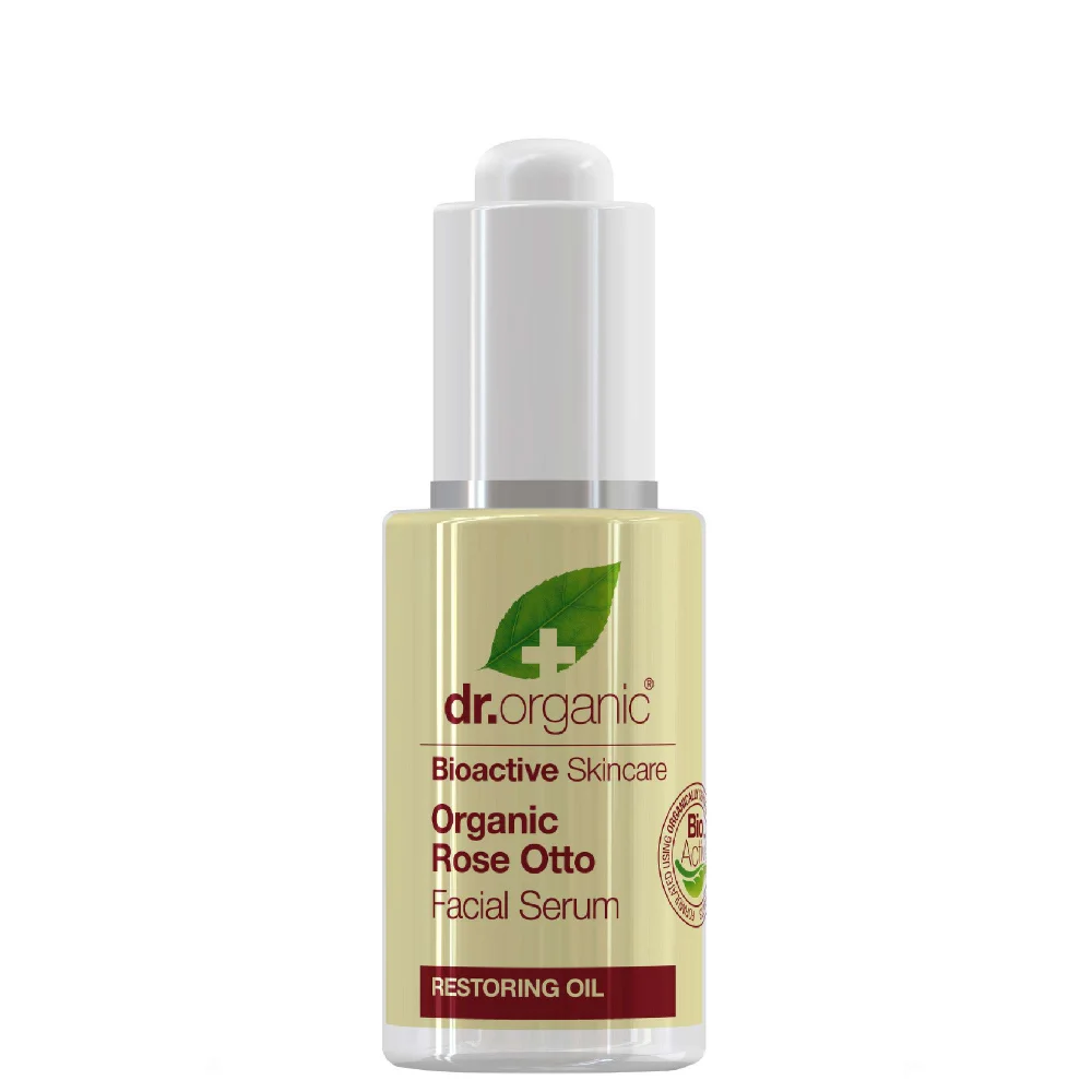 dr.organic Rose Otto Facial Serum 35ml Image 1