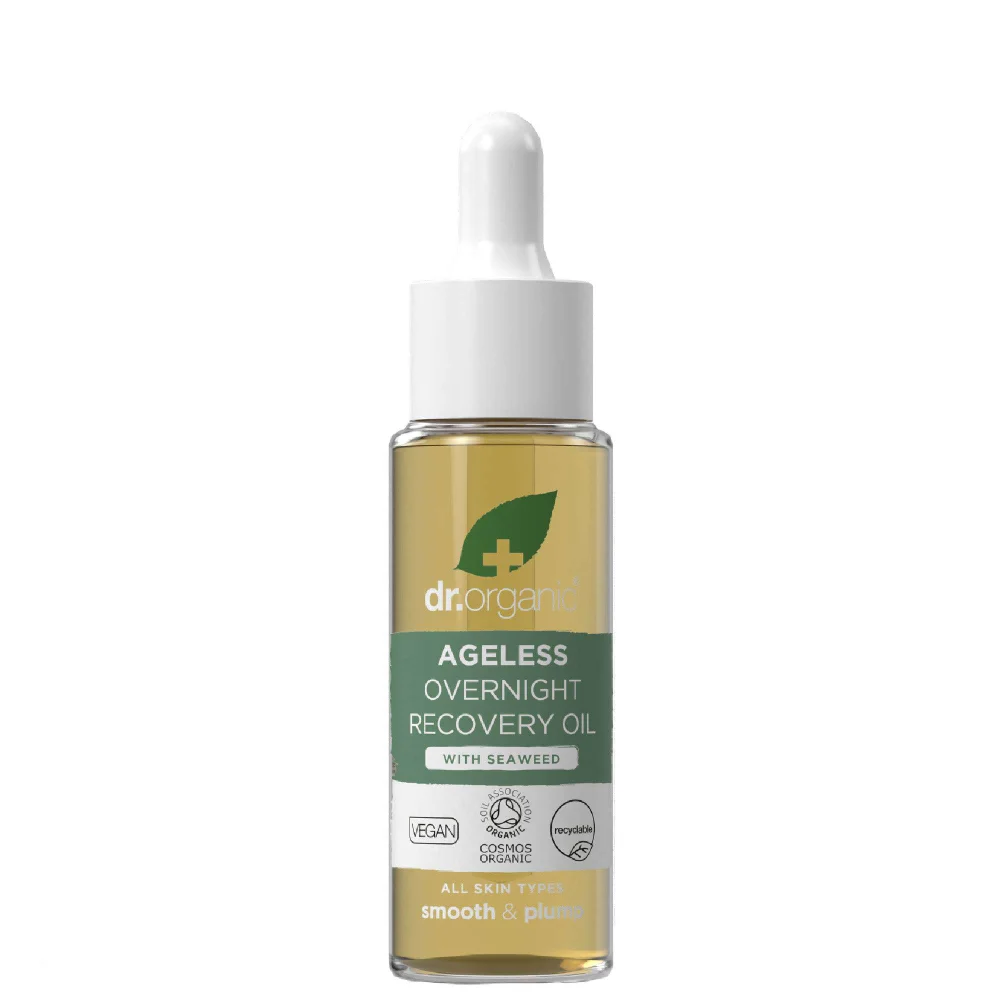 dr.organic Seaweed Ageless Overnight Recovery Oil 30ml Image 1