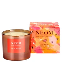 Neom Wellbeing London Scent To De-Stress Cosy Nights 3 Wick Candle 420g