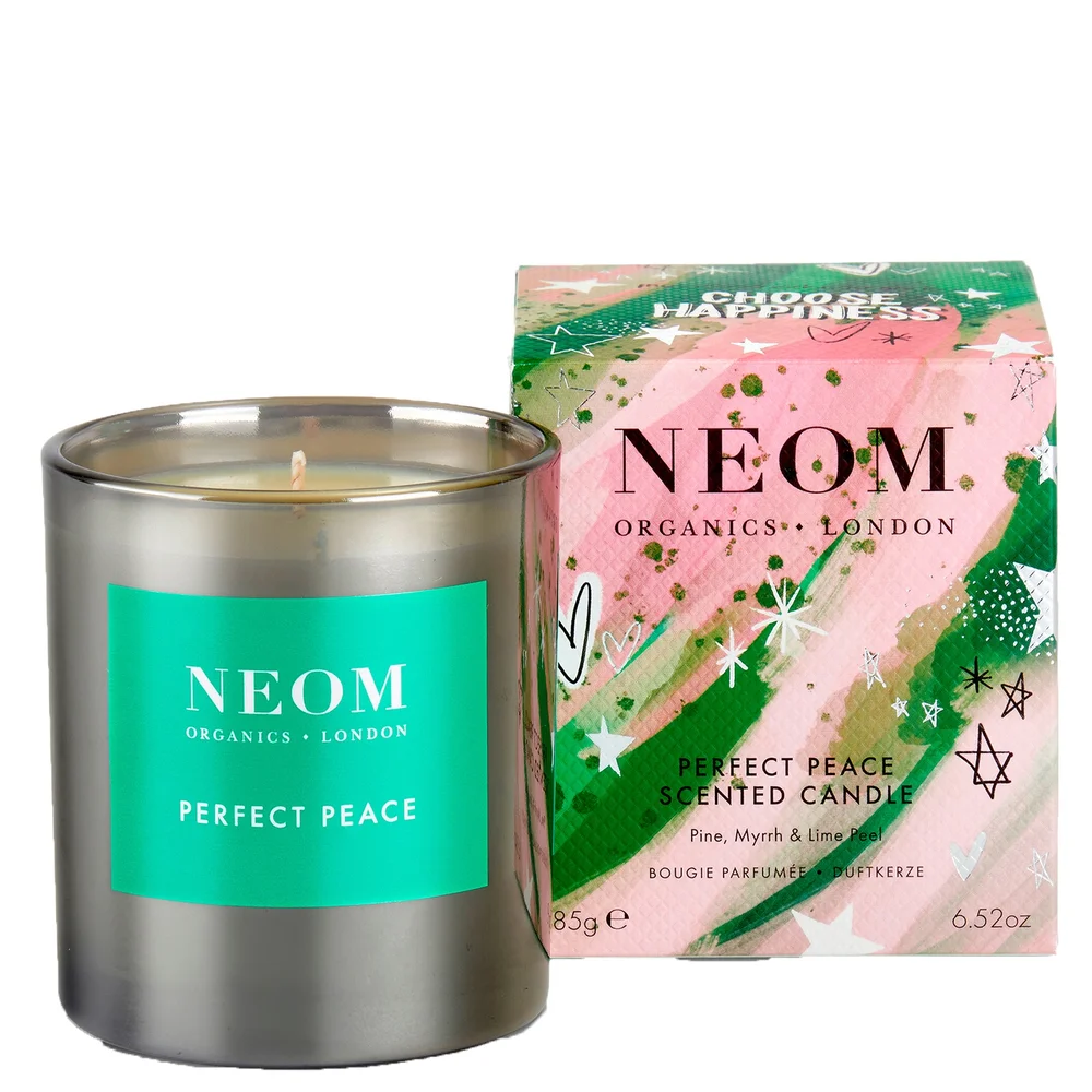 Neom Wellbeing London Scent To Make You Happy Perfect Peace 1 Wick Candle 185g Image 1