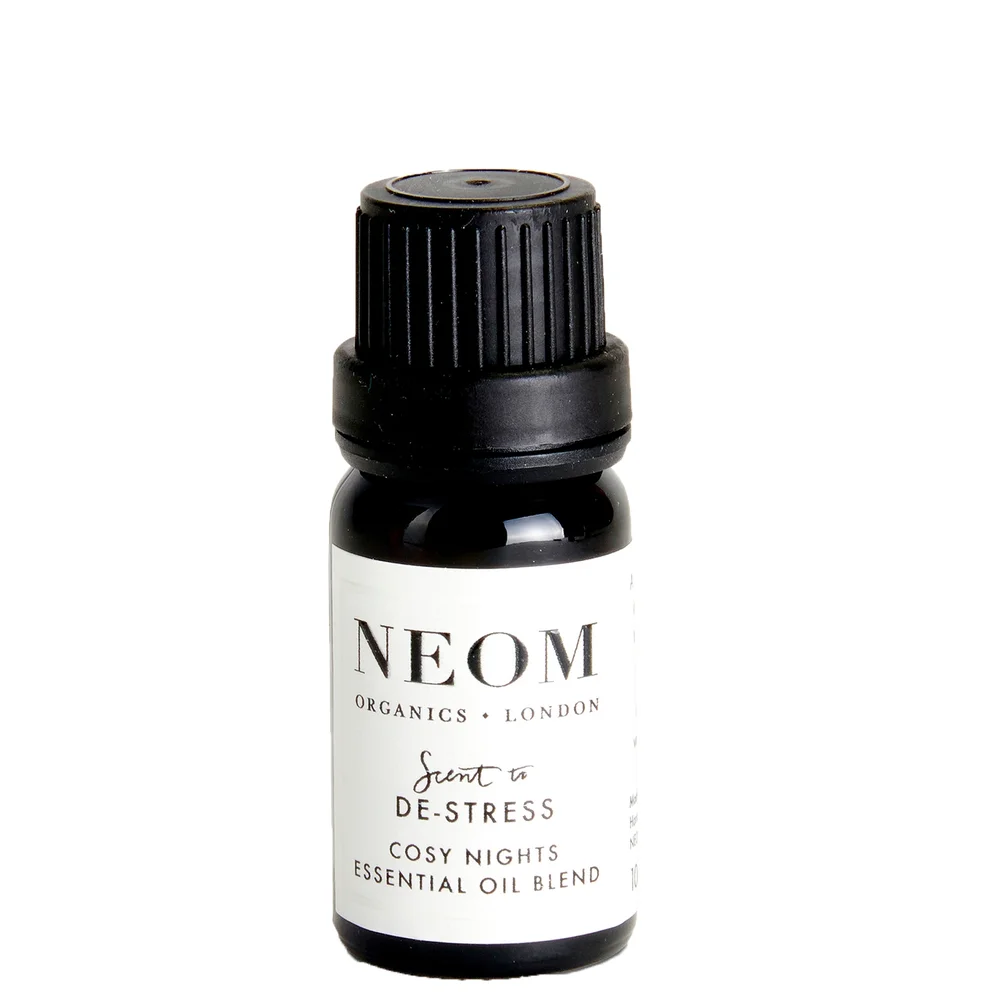 Neom Wellbeing London Scent To De-Stress Cosy Nights Essential Oil Blend 10ml Image 1