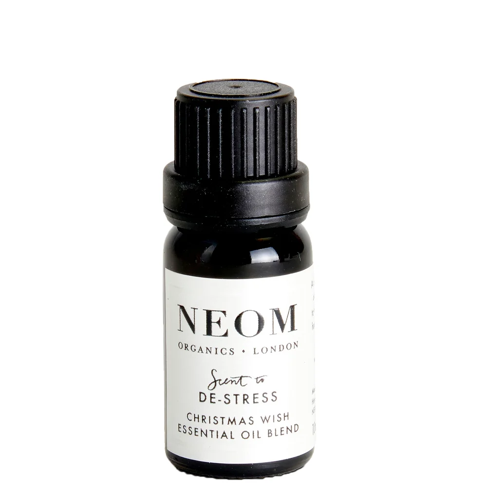 Neom Wellbeing London Scent To De-Stress Christmas Wish Essential Oil Blend 10ml Image 1