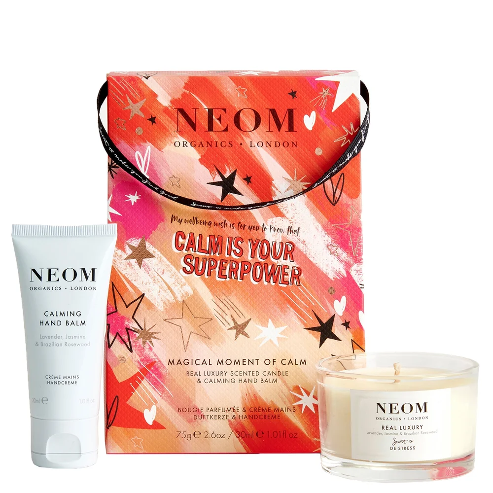 Neom Wellbeing London Scent To De-Stress Magical Moment of Calm Gift Set Image 1