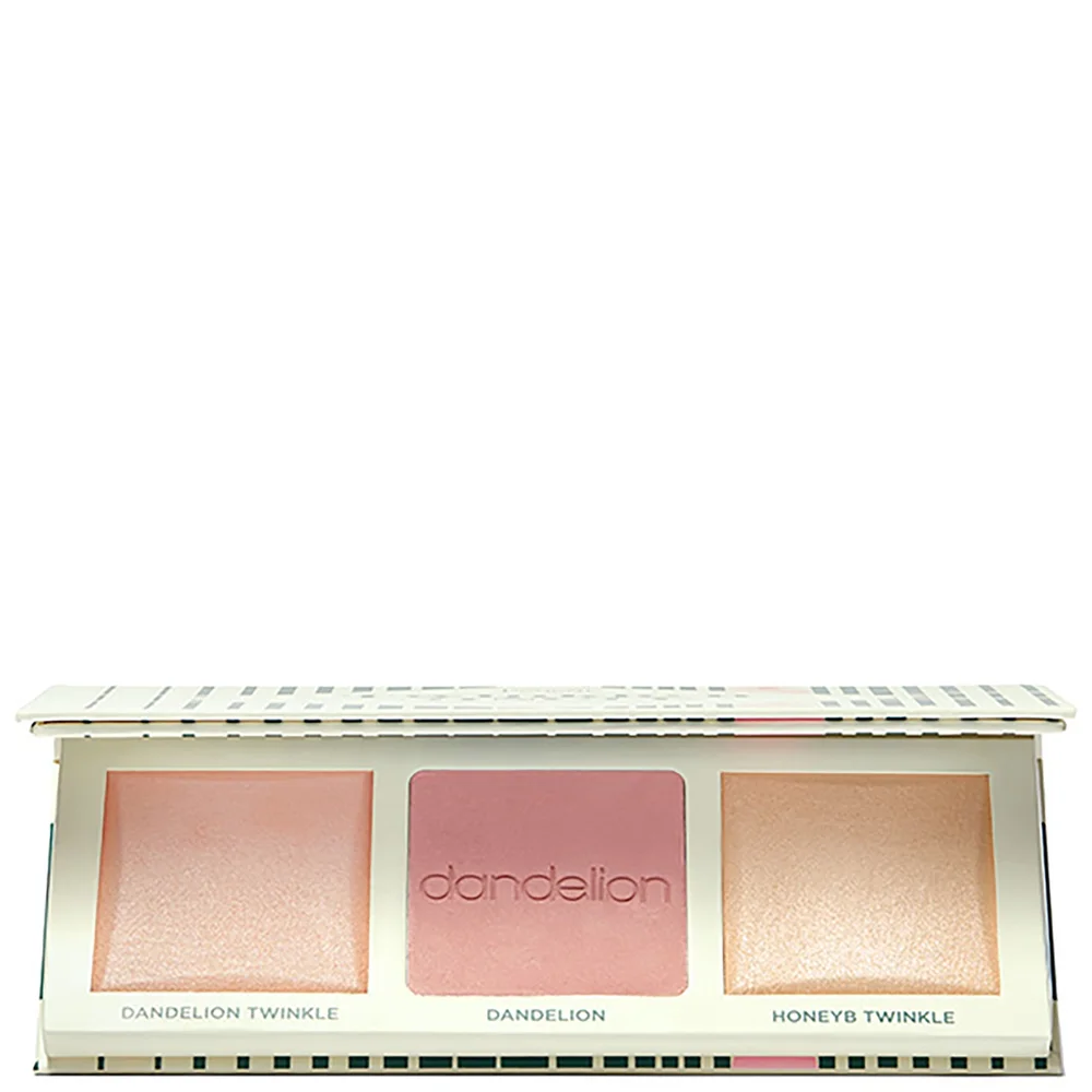 benefit Face Twinkle n Jingle Dandelion Blusher & Highlighter Palette (Worth £95) Image 1