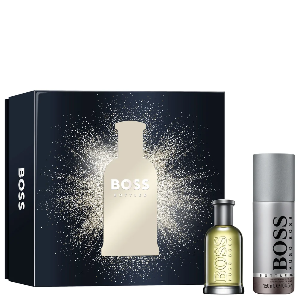 HUGO BOSS BOSS Bottled Eau de Toilette Spray 50ml Gift Set Image 1