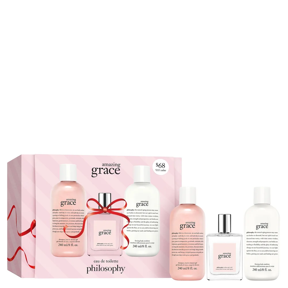 philosophy Christmas 2023 Amazing Grace Christmas Giftset Image 1