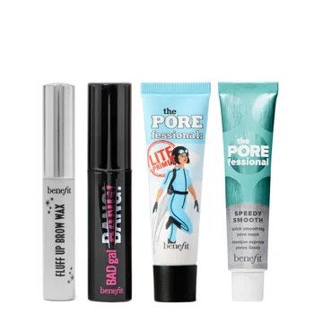 Free Gifts Benefit Mascara, Brow Wax, Primer & Face Mask Bundle (Worth £25.06)