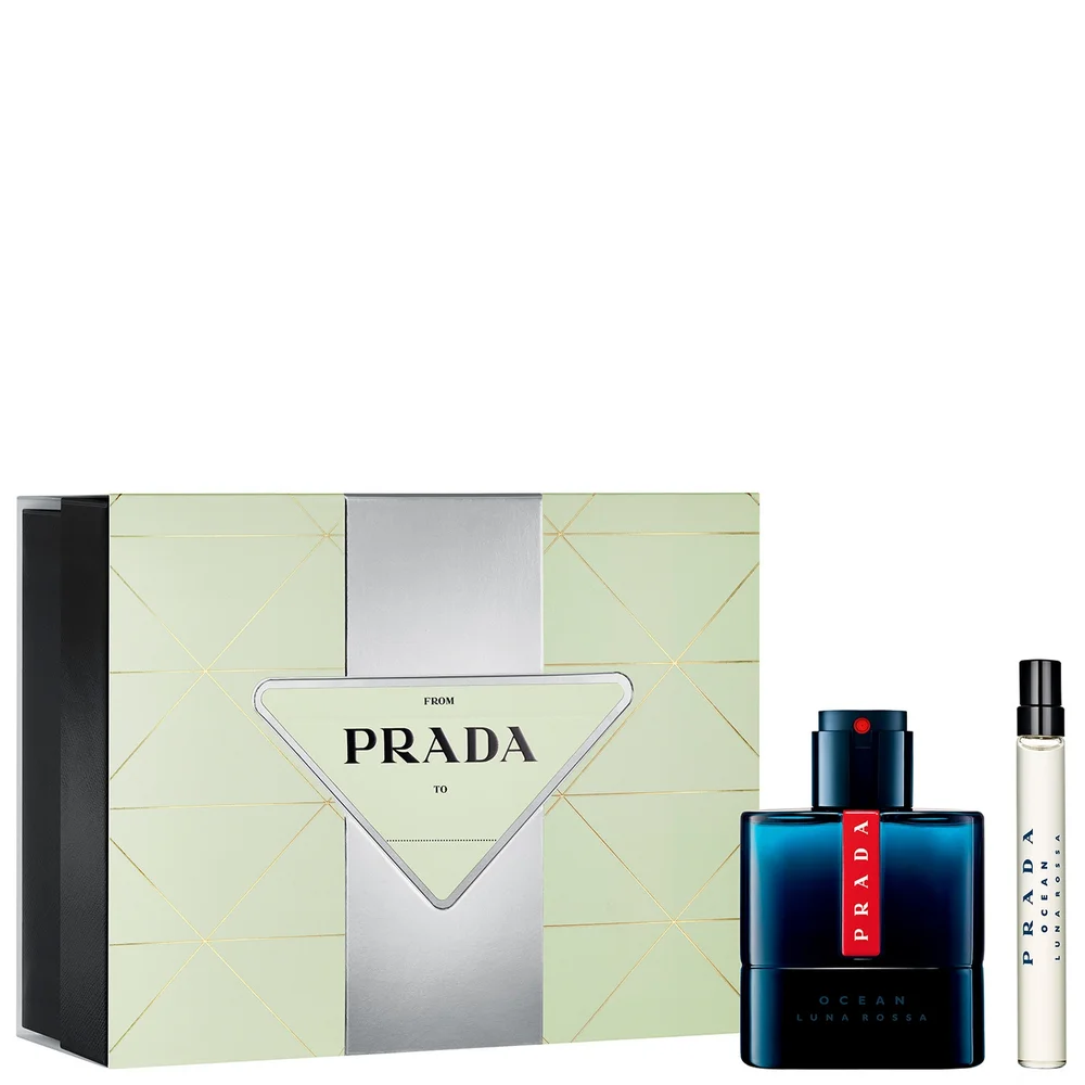 Prada Christmas 2023 Luna Rossa Ocean Eau de Toilette Spray 50ml Gift Set Image 1