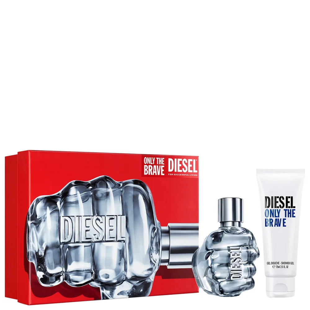 Diesel Only The Brave Eau de Toilette Spray 50ml Gift Set Image 1