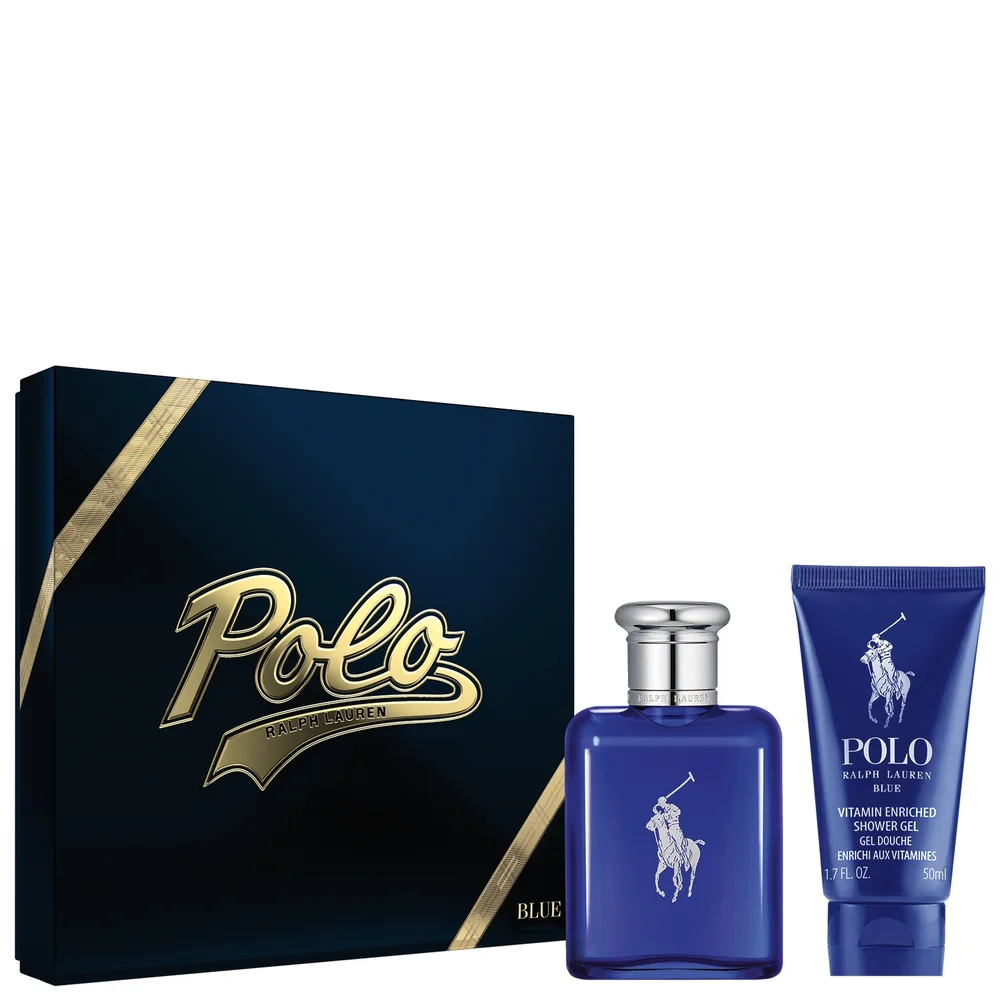 Ralph Lauren Polo Blue Eau de Toilette Spray 75ml Gift Set Image 1