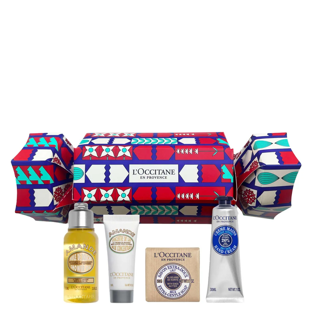 L'OCCITANE Gifts Delicious Hand & Body Premium Cracker (Worth £28.00) Image 1