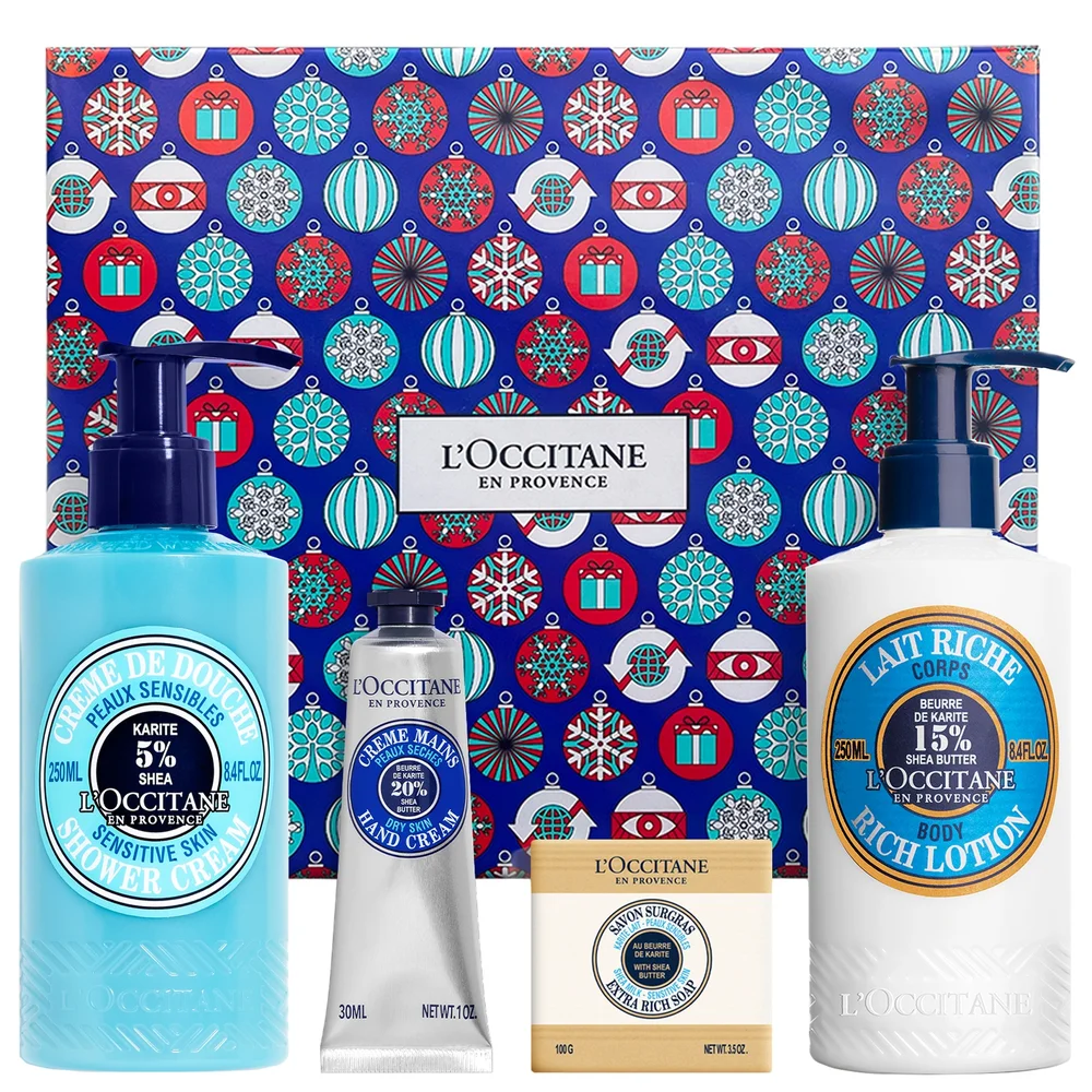 L'OCCITANE Christmas 2023 Nourish & Soothe Shea Butter Collection (Worth £57.50) Image 1