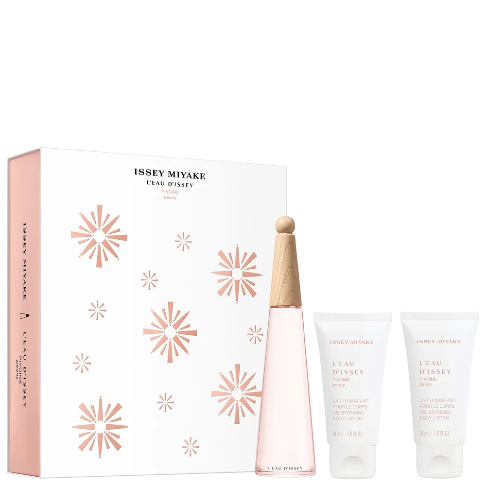 Issey Miyake L’Eau d’Issey Peony Eau de Toilette Intense Spray 50ml Gift Set Image 1