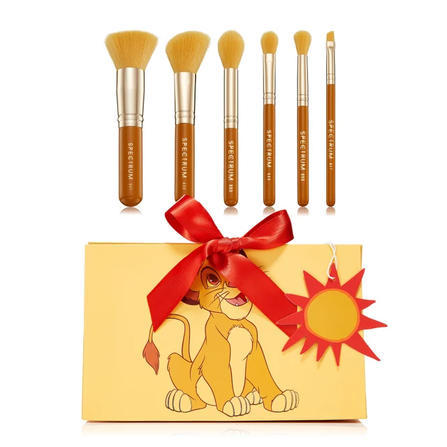 Spectrum Disney Simba 6 Piece Mini Makeup Brush Set