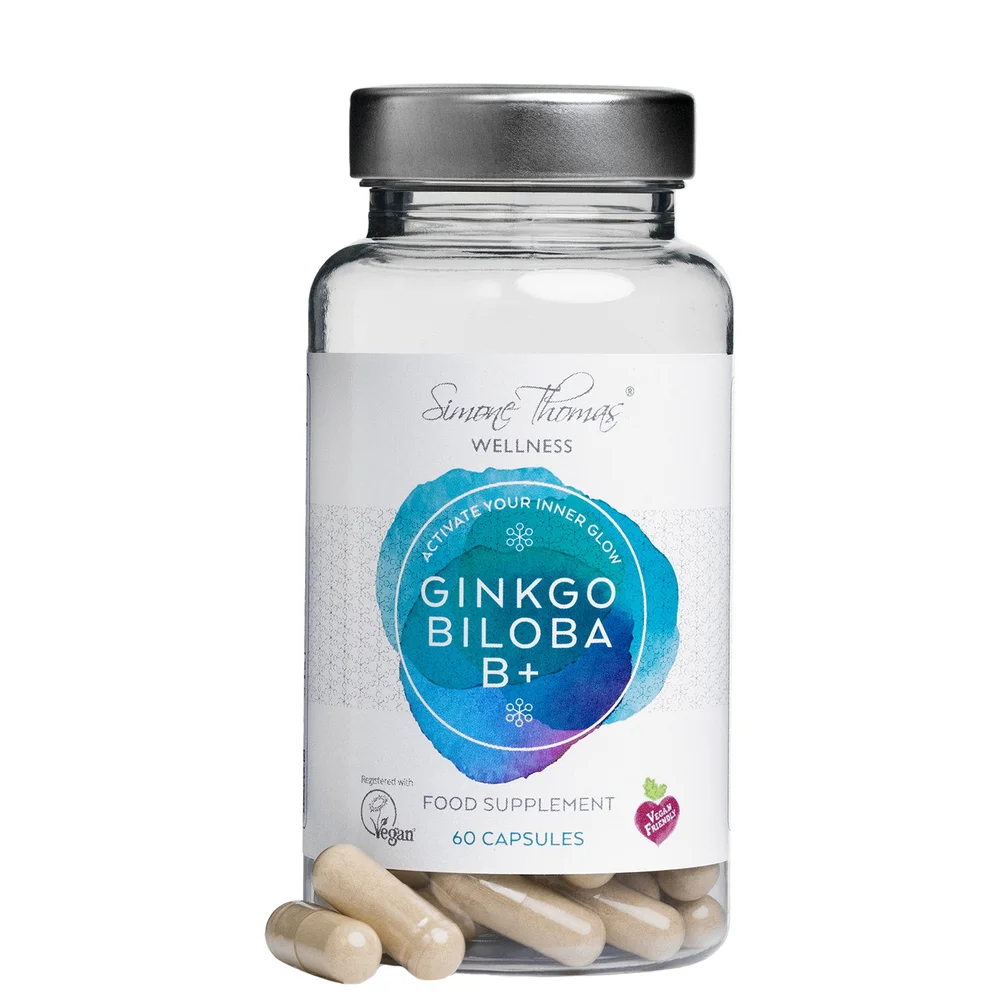Simone Thomas Wellness Supplements Ginkgo Biloba B+ x 60 Image 1