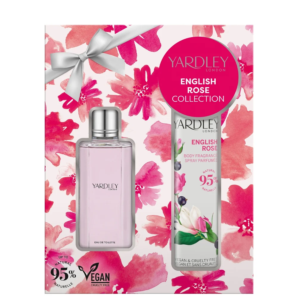 Yardley Gifts & Sets English Rose Eau de Toilette Spray 50ml Gift Set Image 1