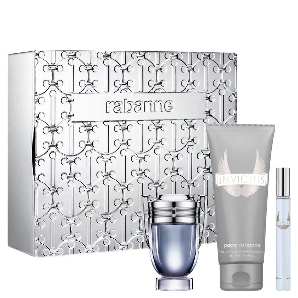 Rabanne Christmas 2023 Invictus Eau de Toilette 50ml Gift Set ( Worth £84.43) Image 1