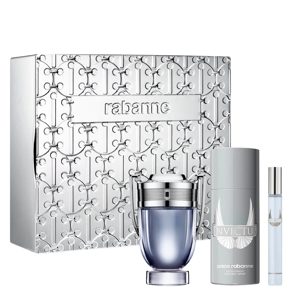 Rabanne Invictus Eau de Toilette 100ml Gift Set (Worth £115.60) Image 1