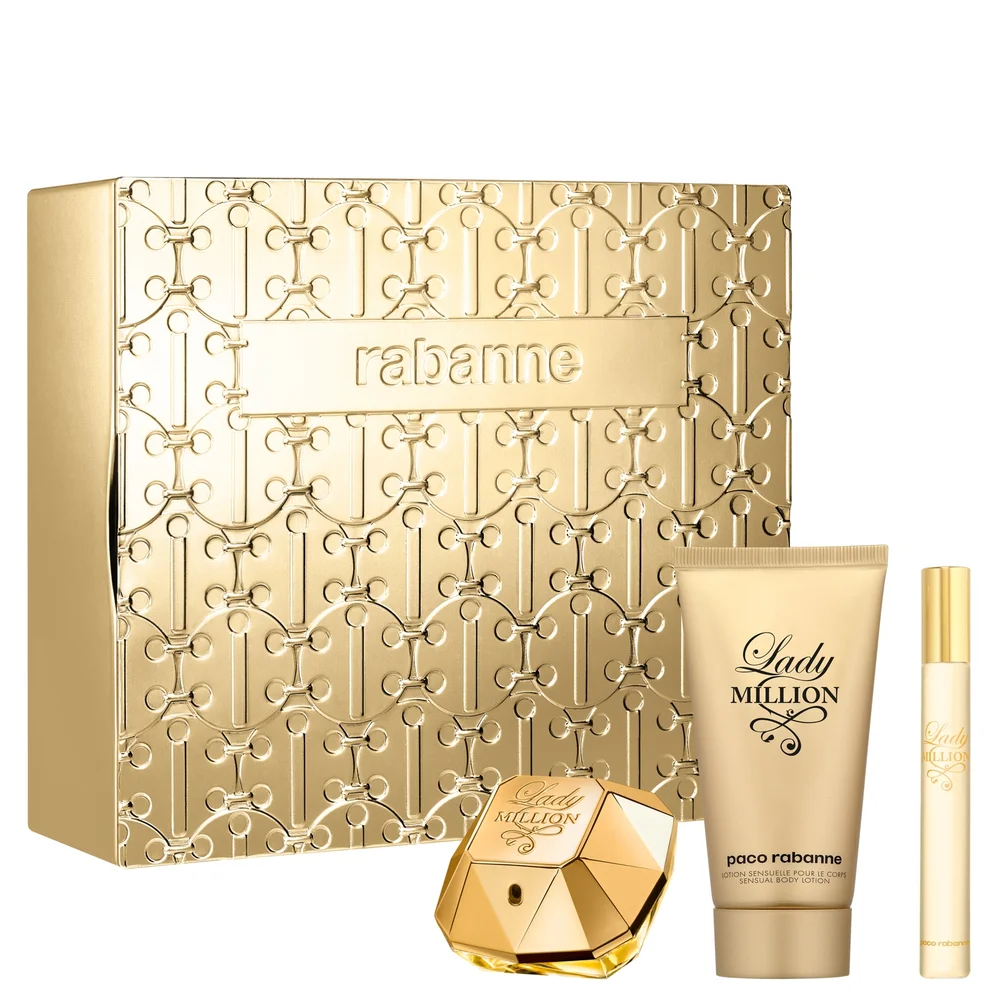 Rabanne Christmas 2023 Lady Million Eau de Parfum 50ml Gift Set (Worth £102.25) Image 1