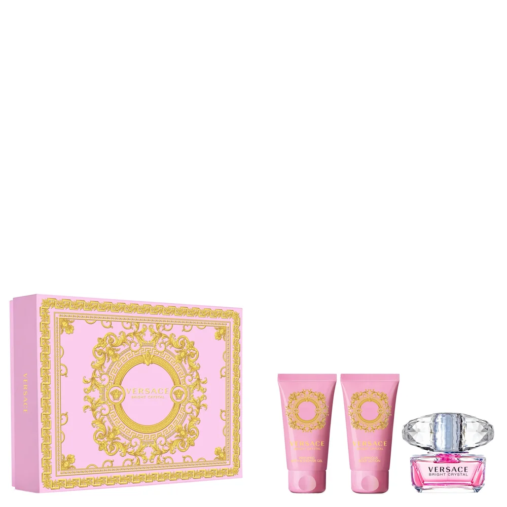 Versace Bright Crystal Eau de Toilette Spray 50ml Gift Set Image 1
