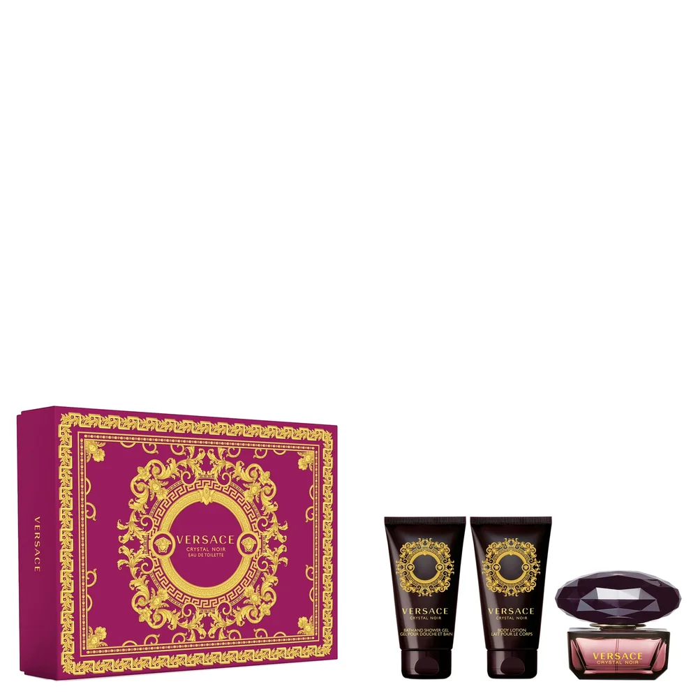Versace Crystal Noir Eau de Toilette Spray 50ml Gift Set Image 1