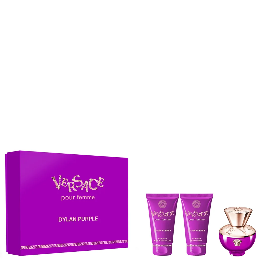 Versace Dylan Purple Eau de Parfum Spray 50ml Gift Set Image 1