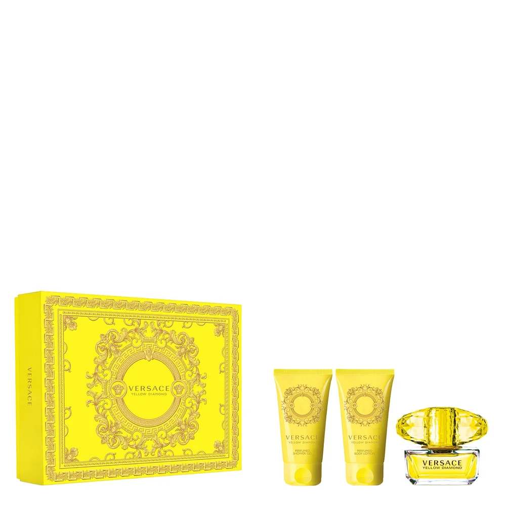 Versace Yellow Diamond Eau de Toilette Spray 50ml Gift Set Image 1