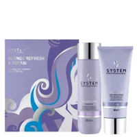 System Professional Gift Set LuxeBlond Refresh & Repair Toning Hair Gift Set (Worth £59.25)