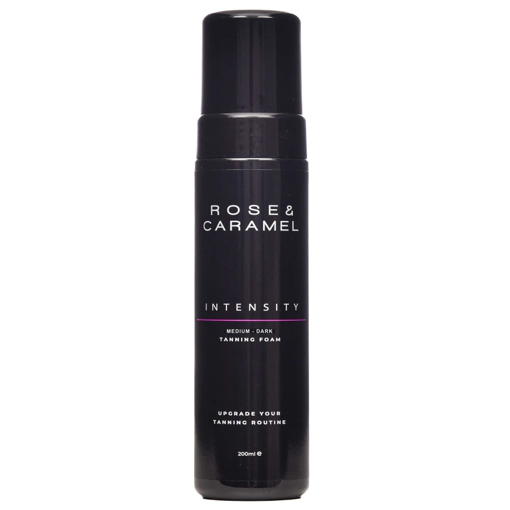 Rose & Caramel Tan Intensity Bold & Bronzed Self Tanning Mousse Medium/Dark 200ml Image 1