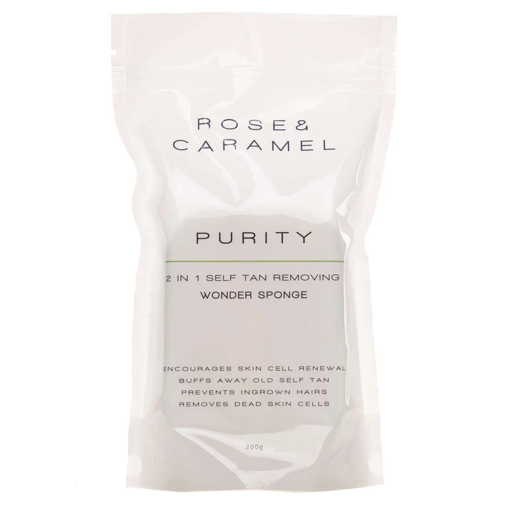 Rose & Caramel Purity Soap Sponge 200g Image 1