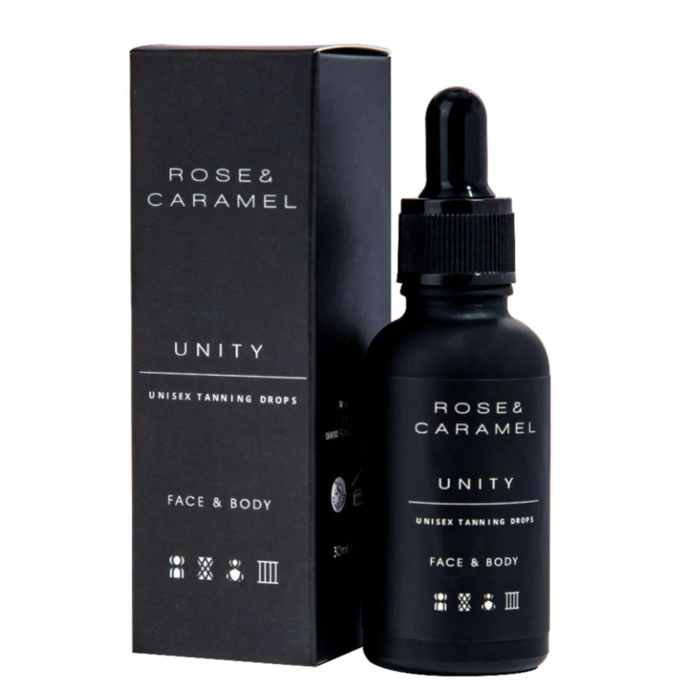 Rose & Caramel Unity Tanning Drops 30ml Image 1
