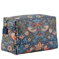 William Morris At Home Gifts & Sets Strawberry Thief Large Wash Bag Blue